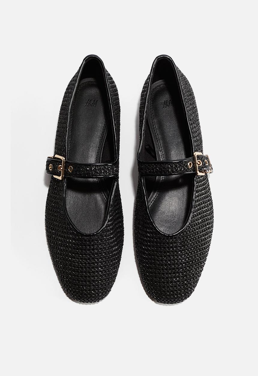 H&M - Braided mary janes - black