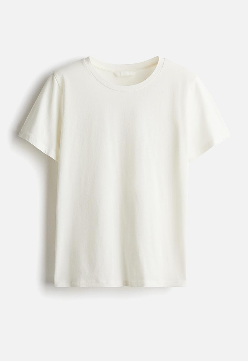 H&M - Cotton t-shirt - white