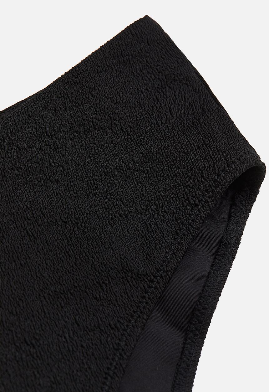 H&M - High waist cheeky bikini bottoms - black