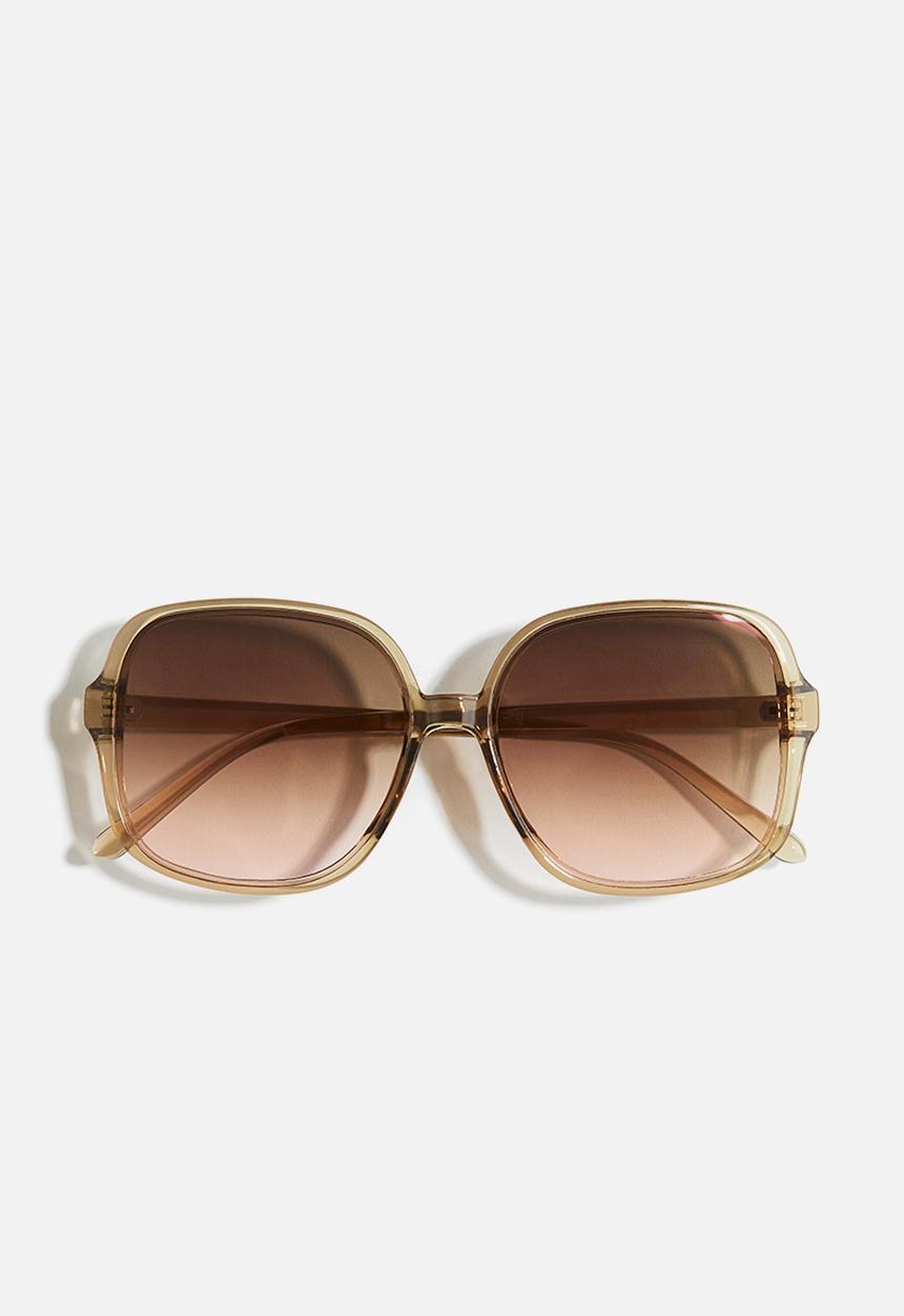 H&M - Square sunglasses - light beige