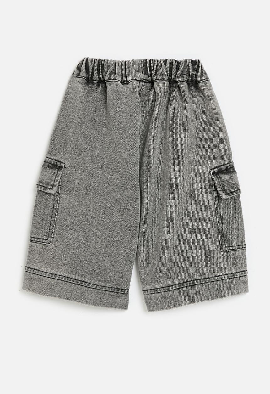 Pop Candy - Cargo shorts - charcoal grey