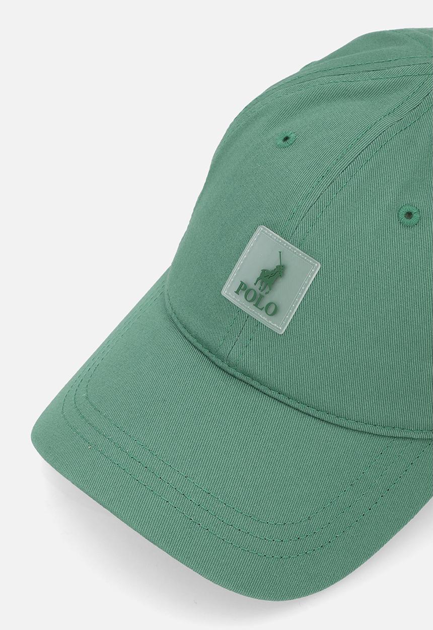 POLO - 6 Panel Badge Peak - Green