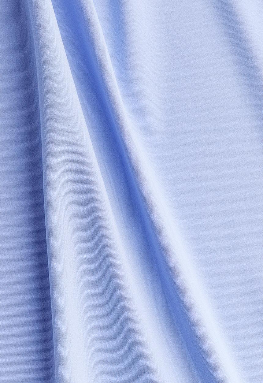 H&M - Cropped sports top with drymove™ - light blue