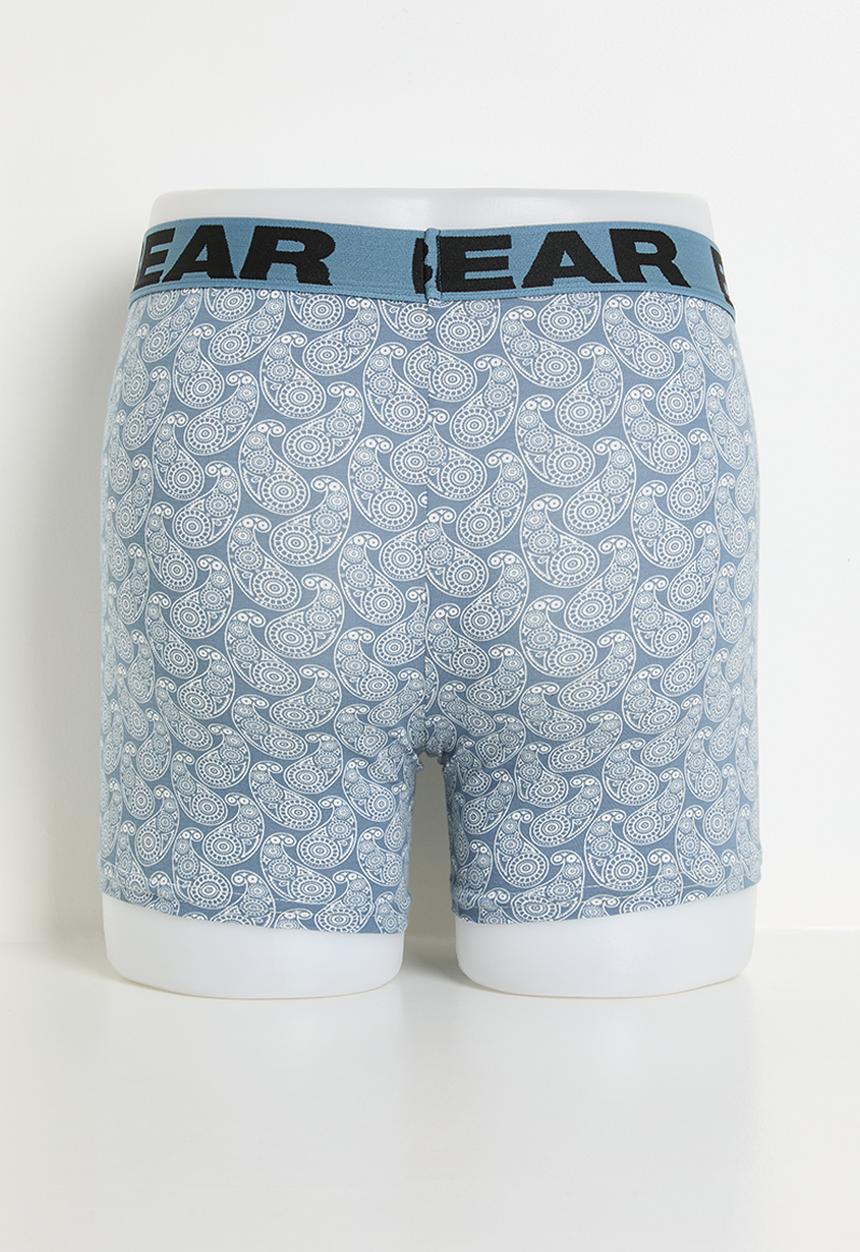 Bear - 3 Pack bodyshorts - grey/teal