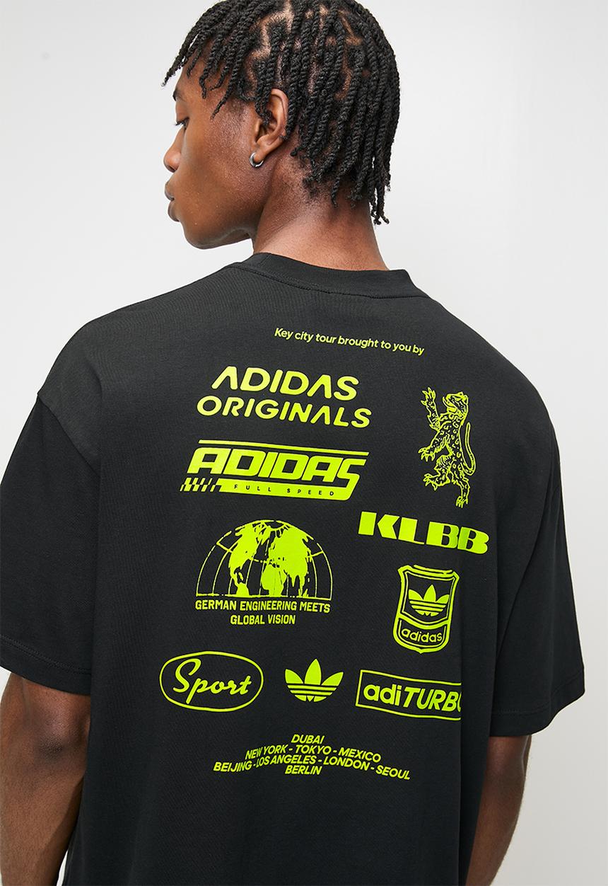 adidas Originals - FA1 Tee  - black