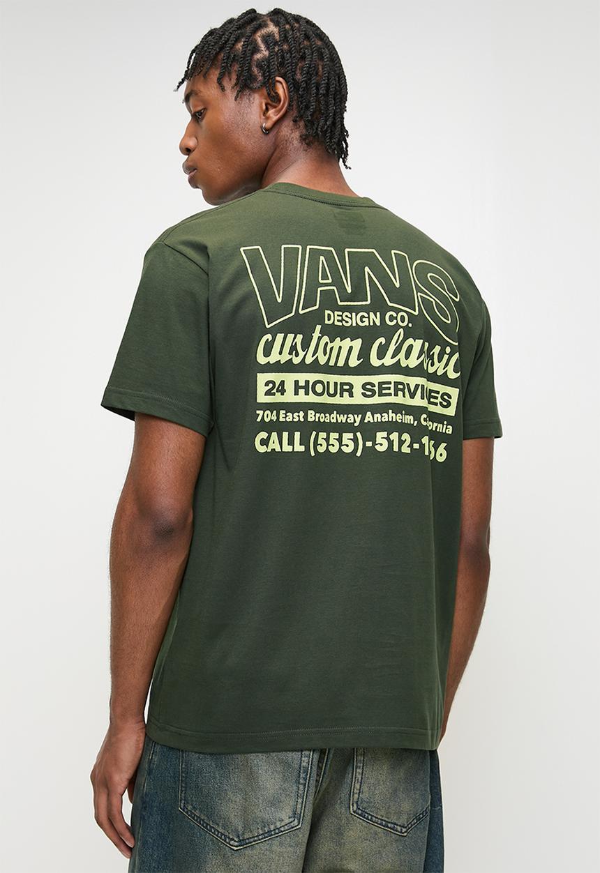 Vans - Shop Front Short Sleeve - Dried Kelp