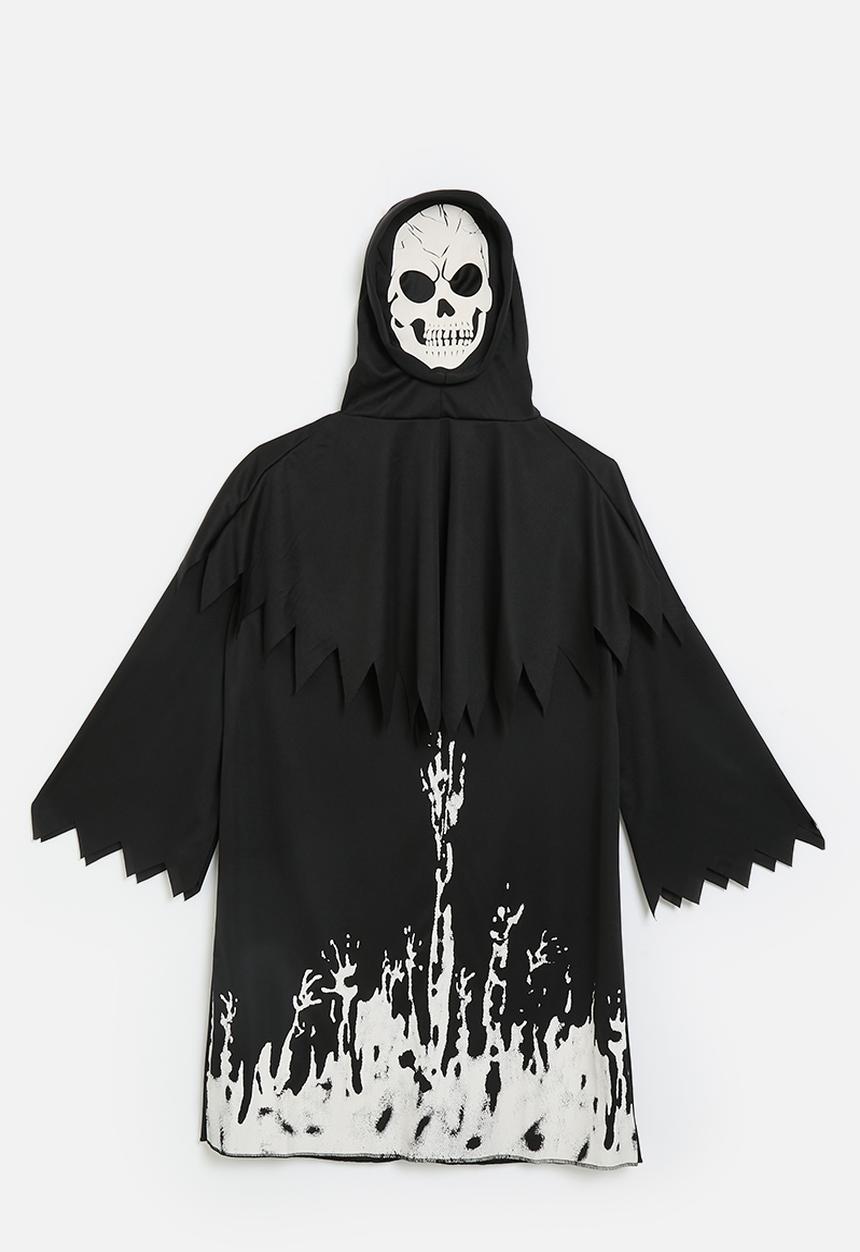 Pop Candy - Skull themed dress up costume - black/white