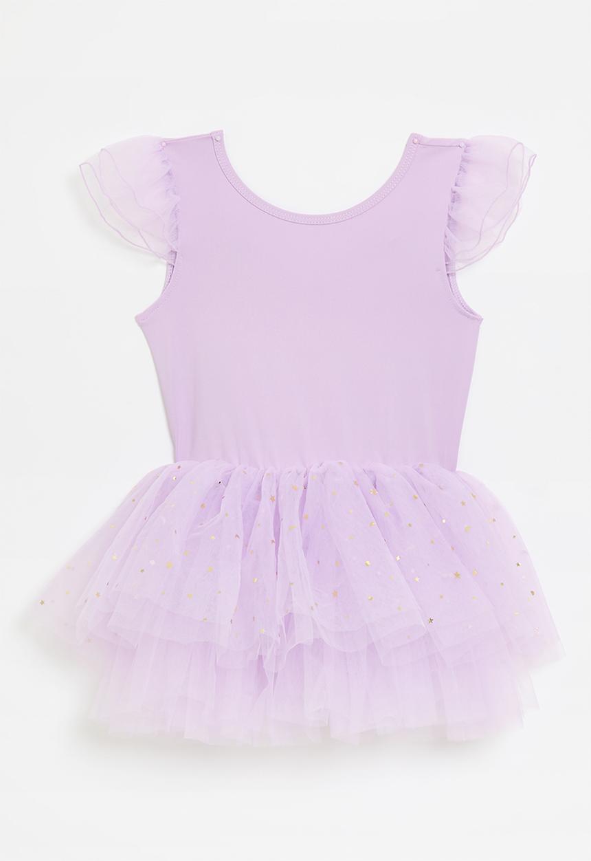 Pop Candy - Combo dress-lilac