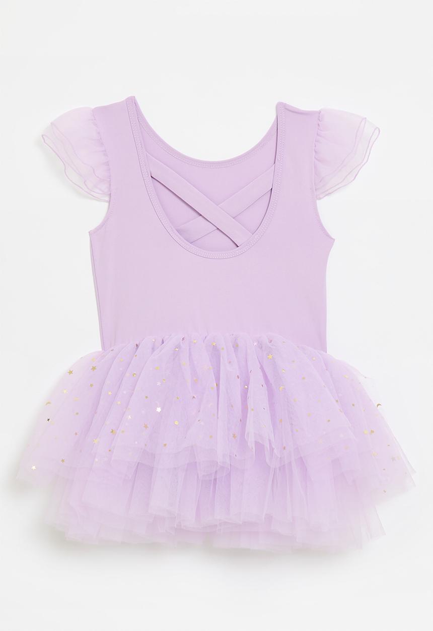 Pop Candy - Combo dress-lilac