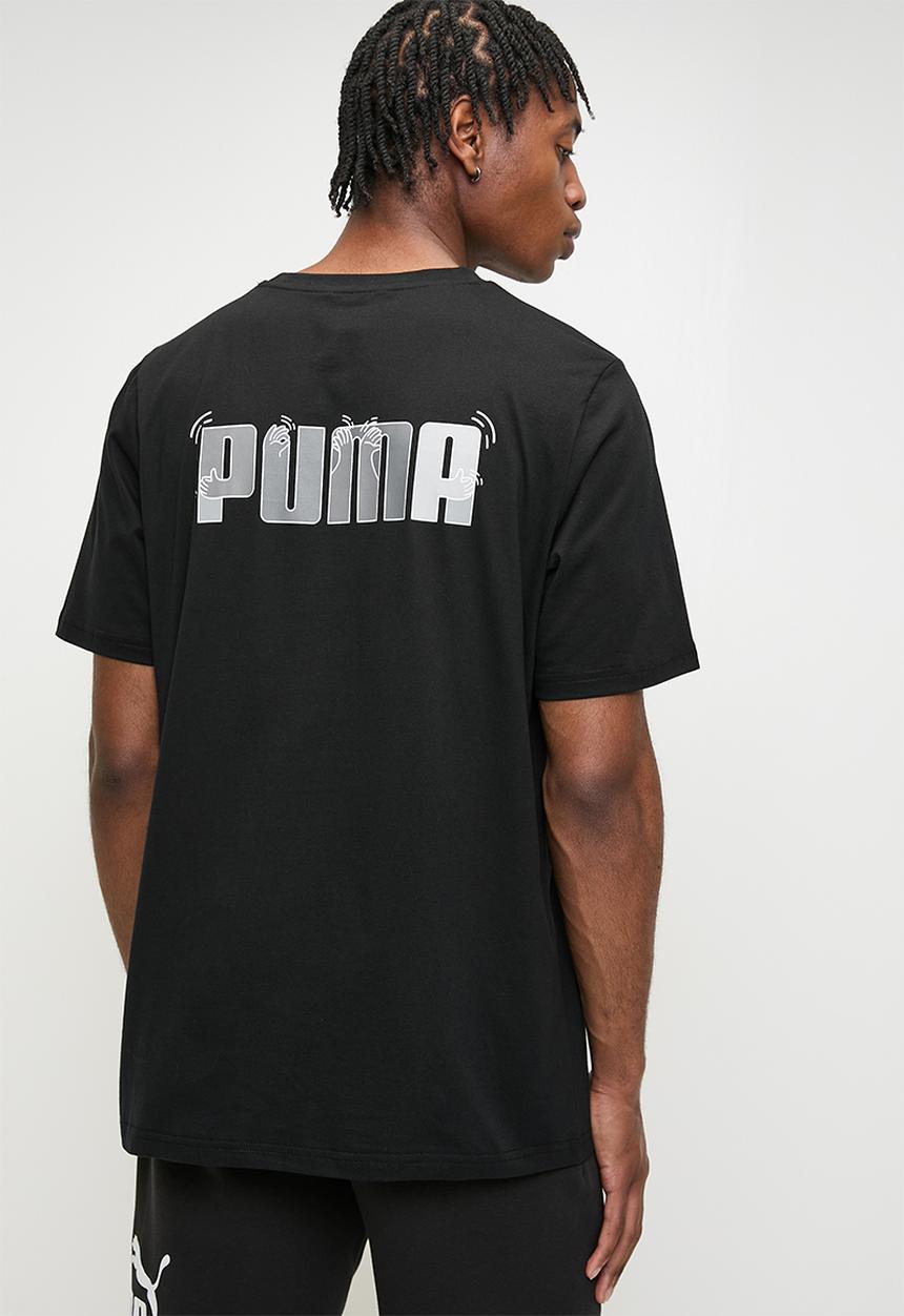 PUMA -  Feel Good GraphicTee - Black