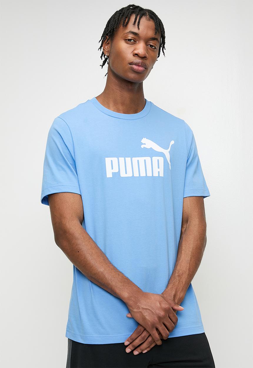PUMA - ESS No. 1 Logo Tee M Team - Light Blue-(s)