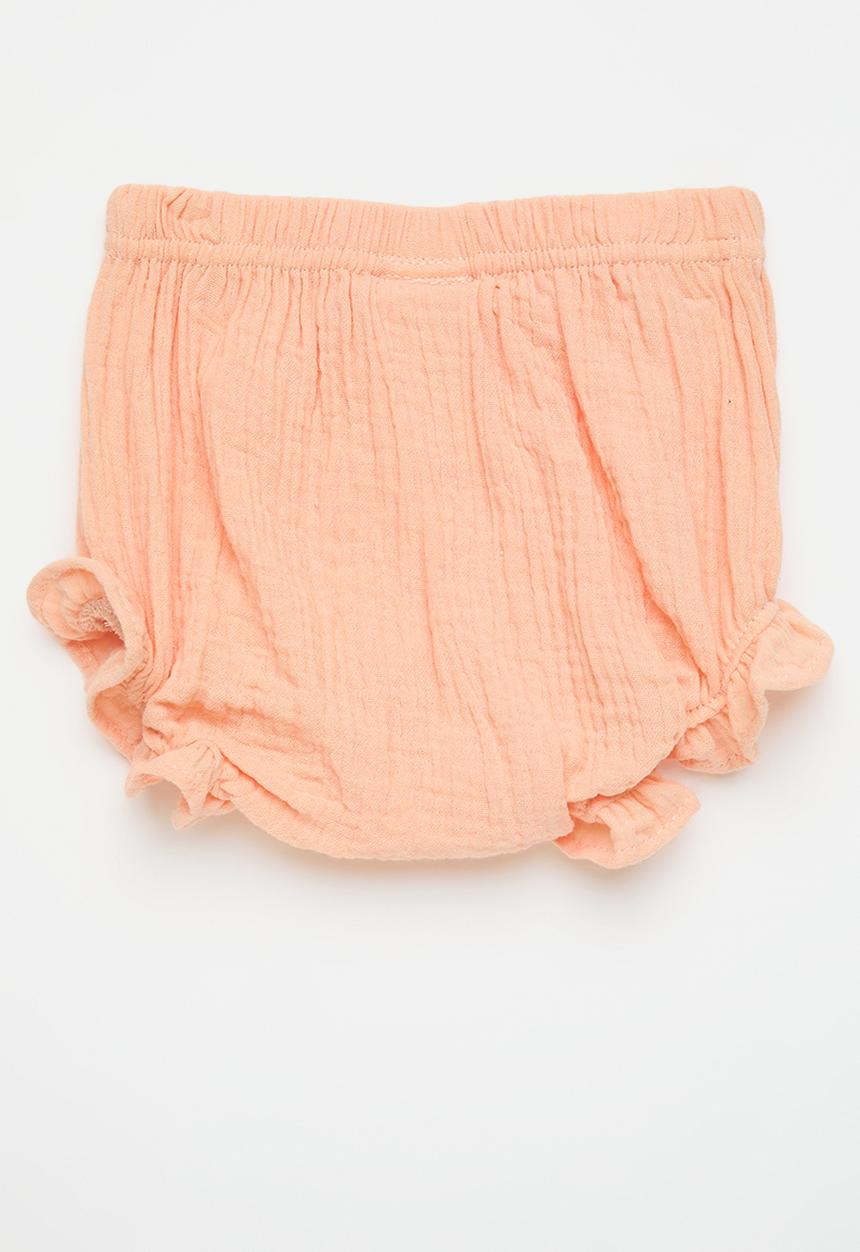 Pop Candy - Frilled bloomer shorts - peach pink