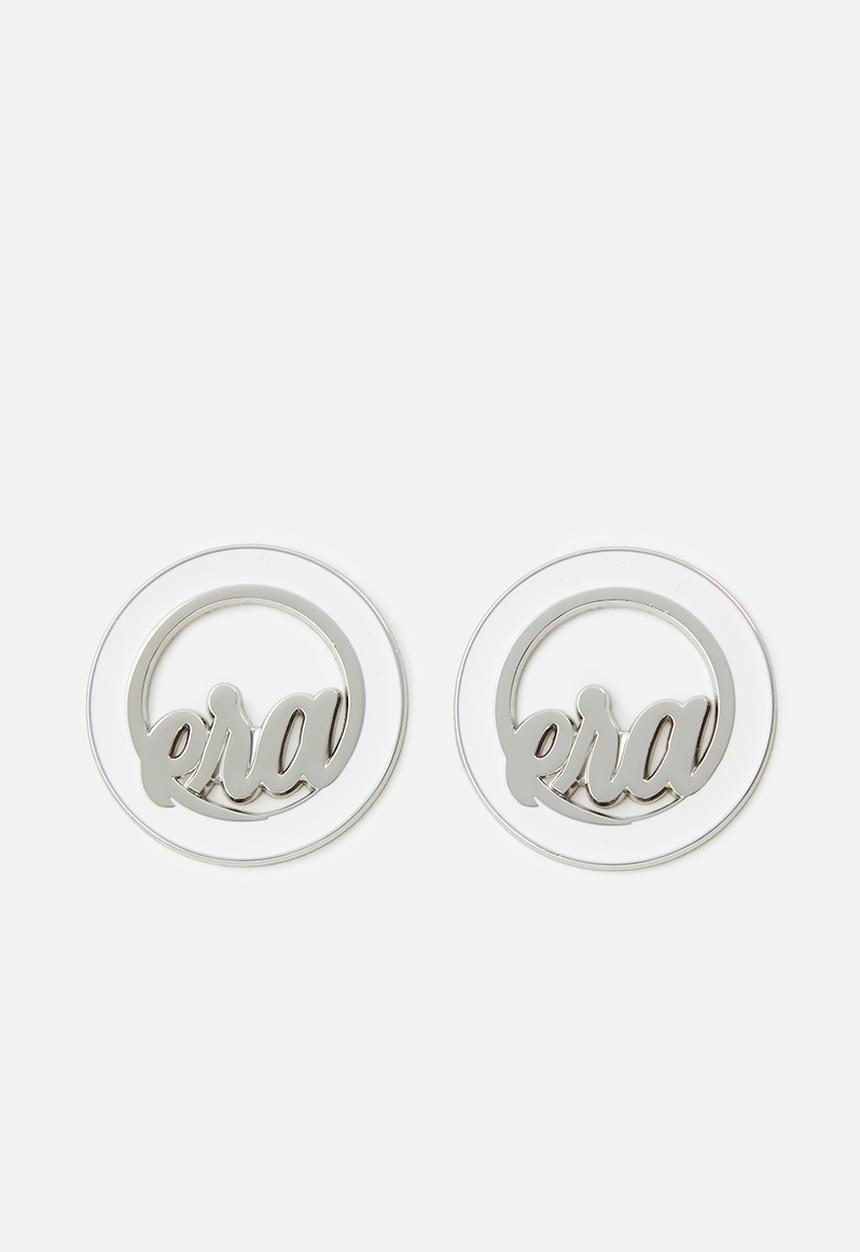 ERA by DJ Zinhle - Diva Earrings - white & silver