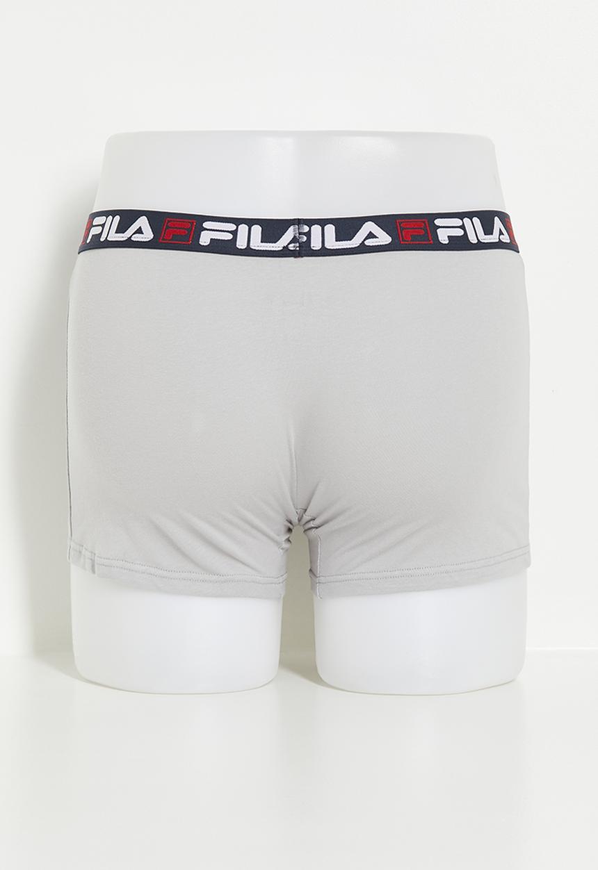 FILA - SANTINO TRUNK  (2PK) - GLACIER GREY / STORMY WEATHER