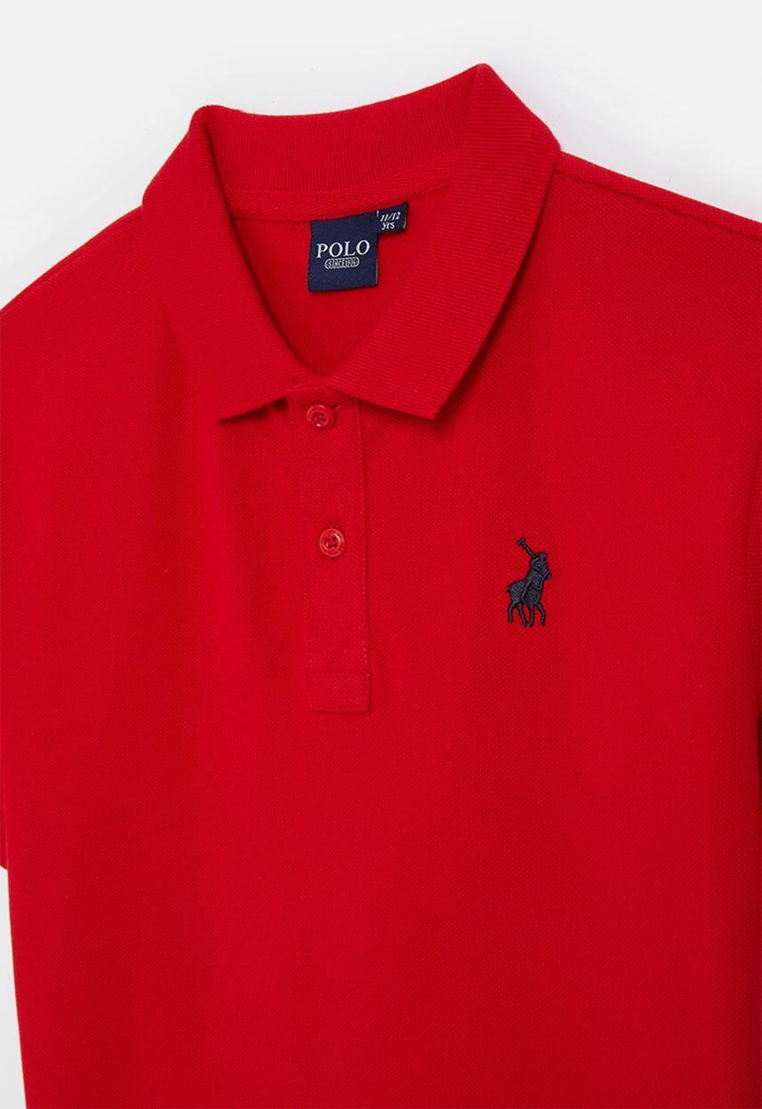 POLO - Core boys austin ss golfer - red