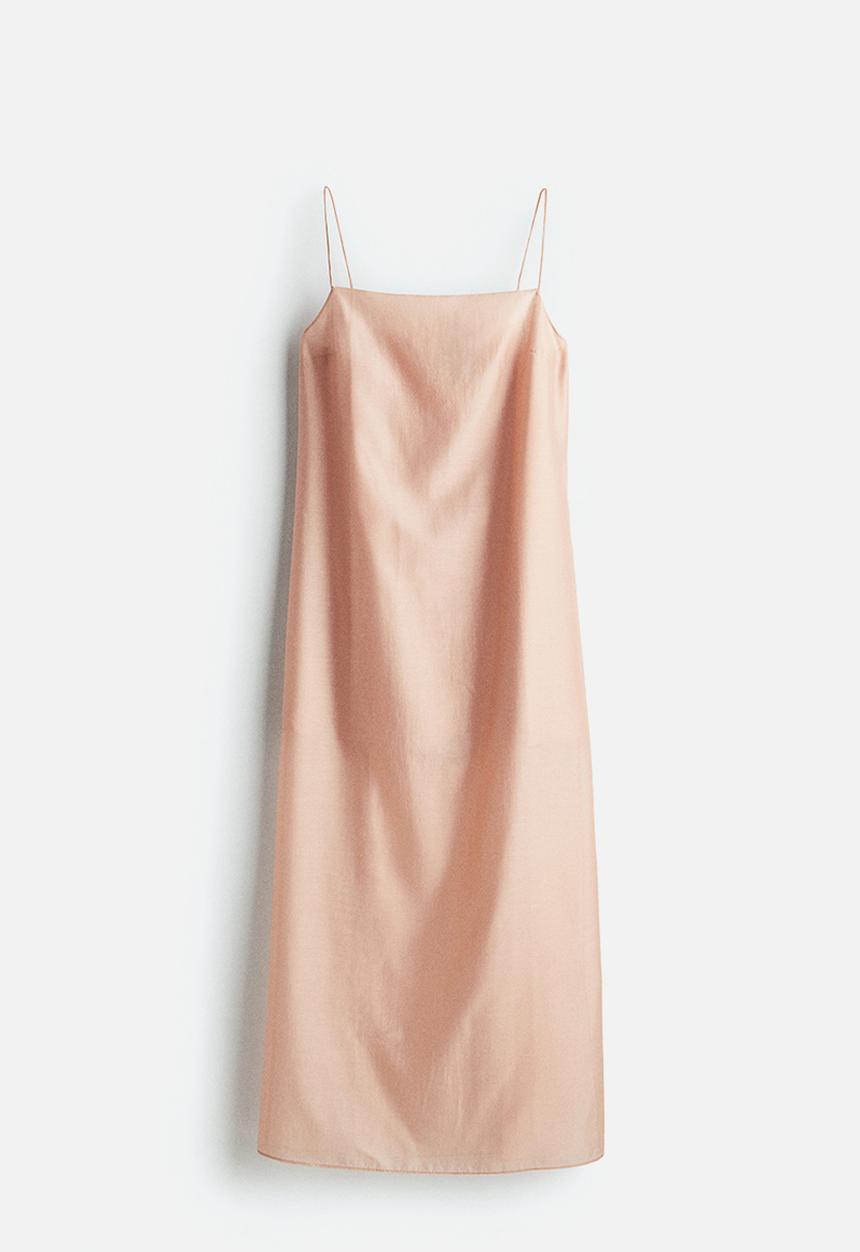 H&M - Strappy dress - powder pink