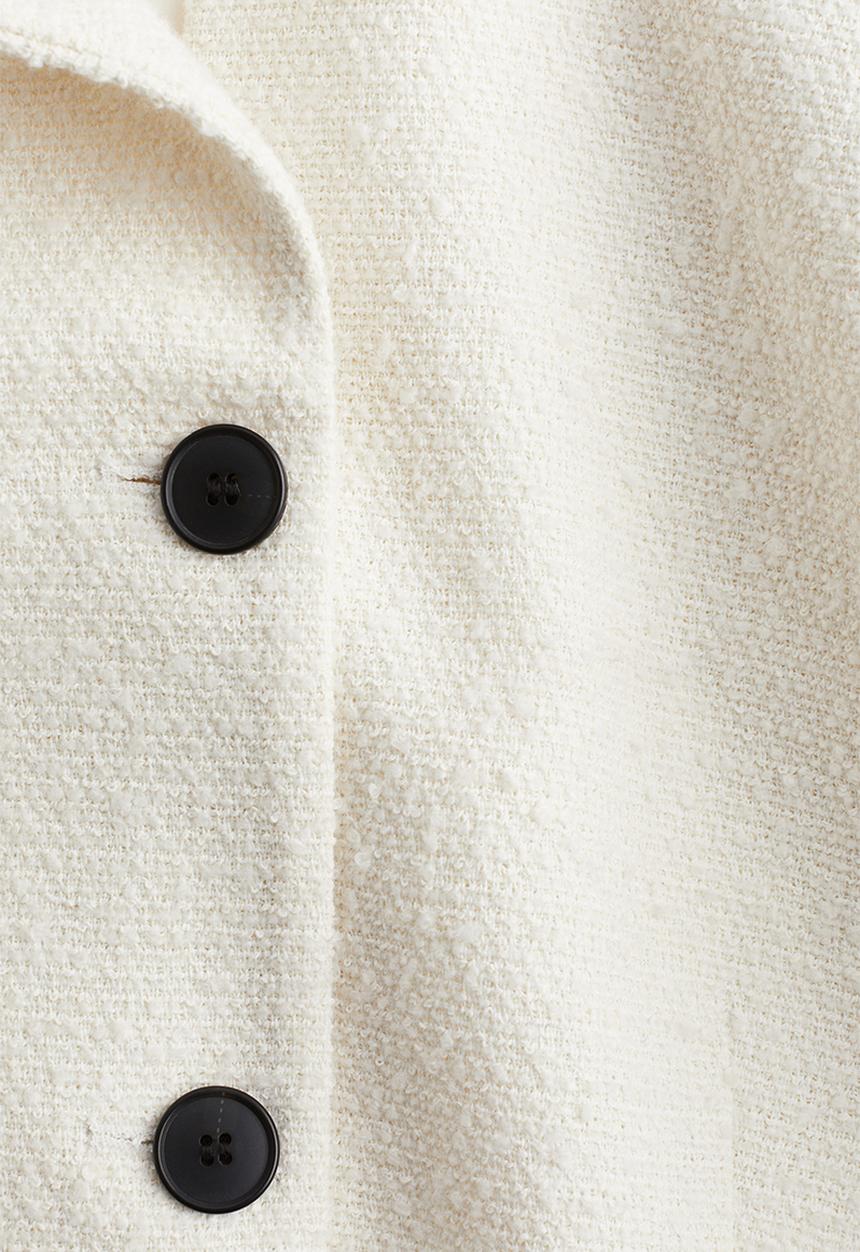 H&M - Fitted jacket - cream
