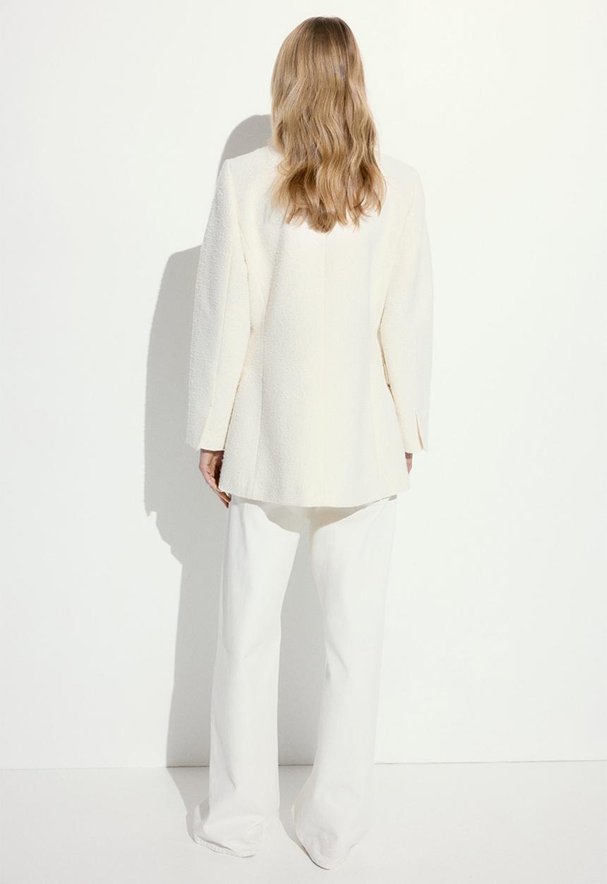 H&M - Fitted jacket - cream