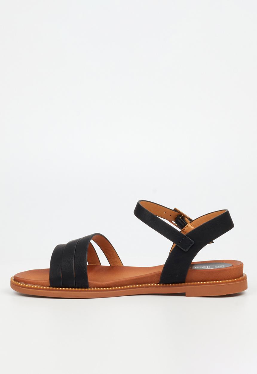 Butterfly Feet - Ellie 11 ankle strap - black