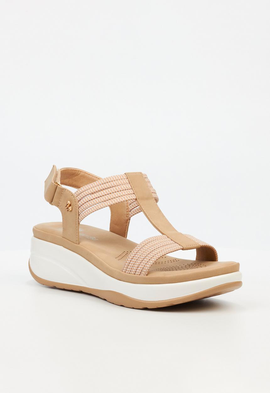 Butterfly Feet - Mieko 1 ankle strap - beige