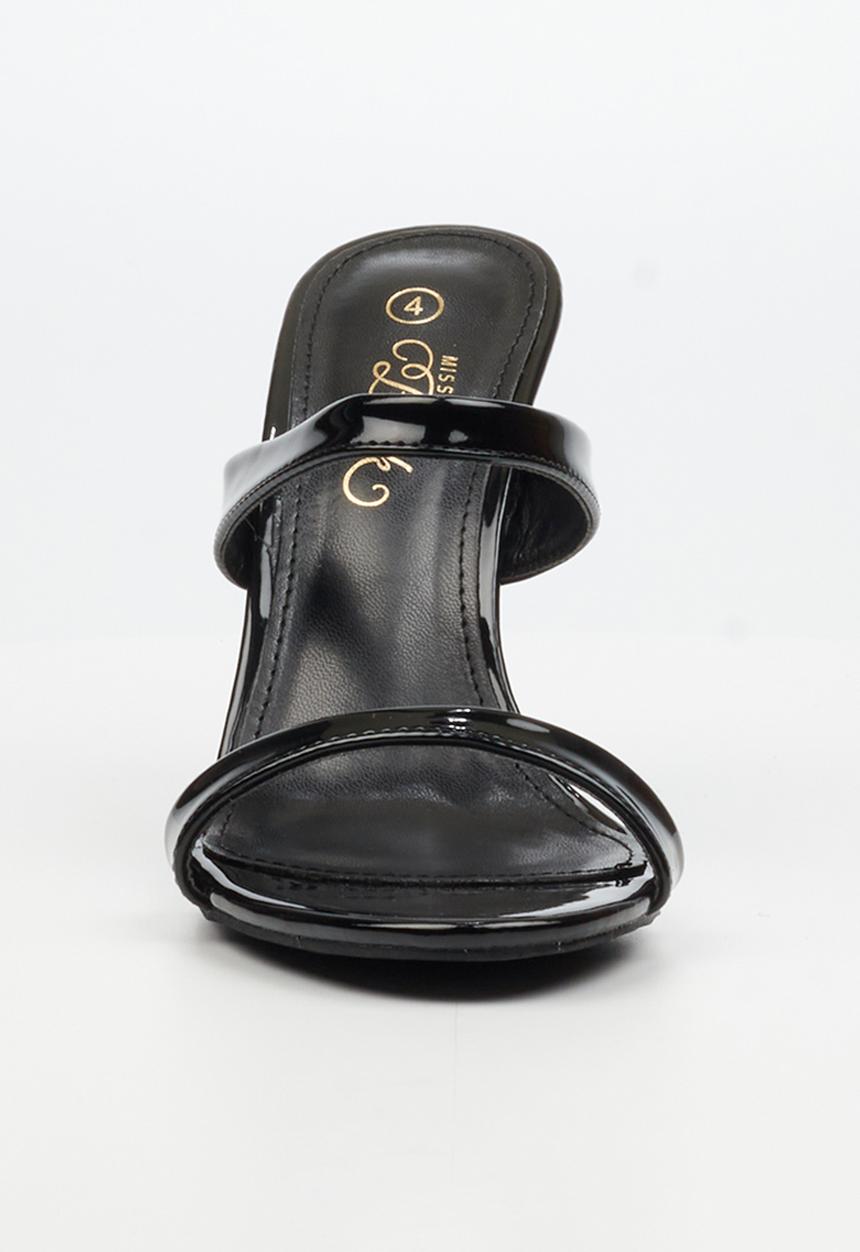 Miss Black - Jazz 38 mule heel - black