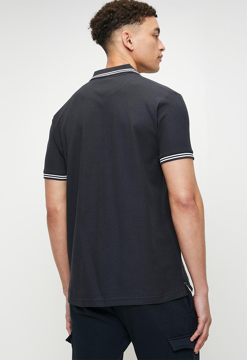 Brave Soul - Polo T-Shirts - Navy
