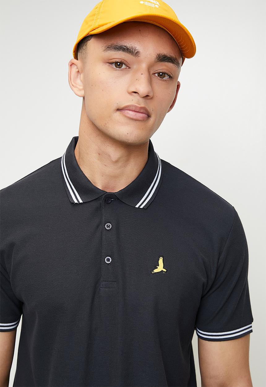 Brave Soul - Polo T-Shirts - Navy