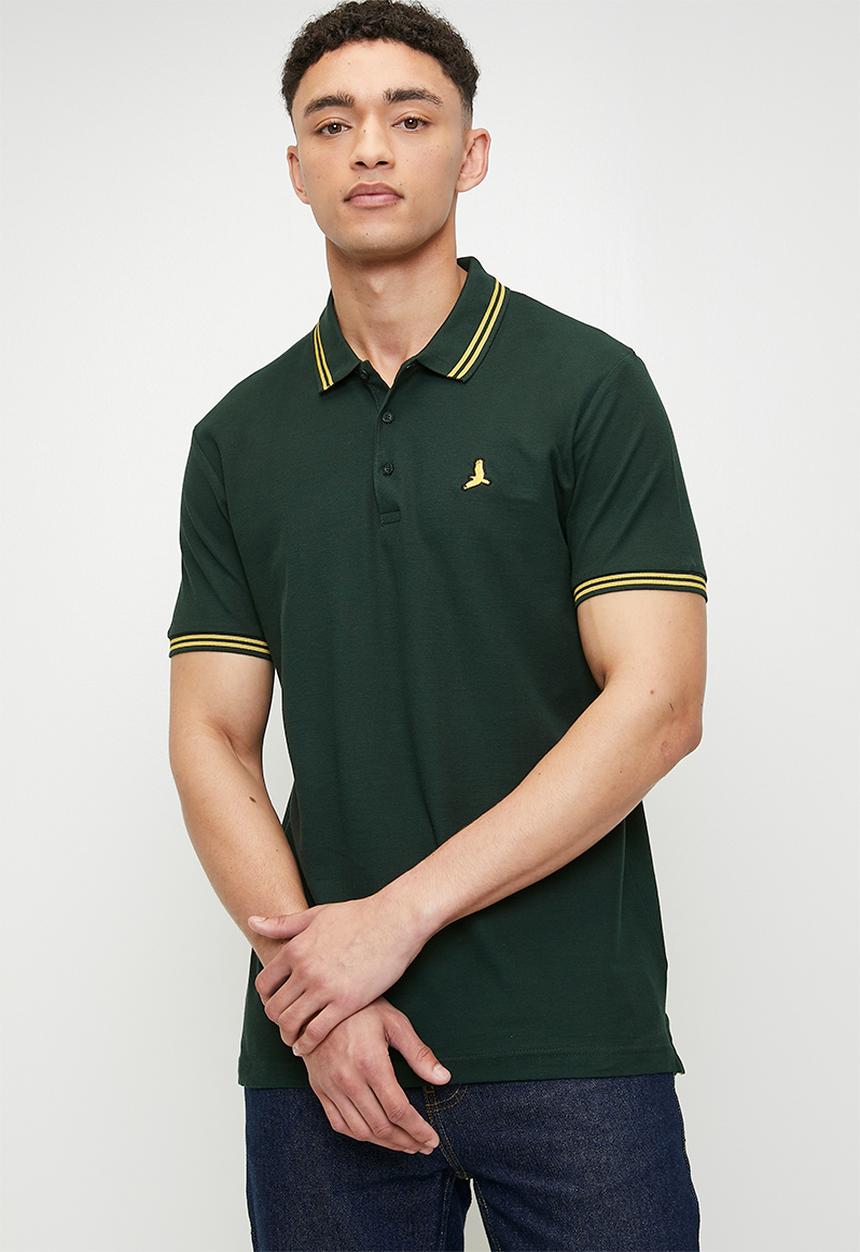 Brave Soul - Polo T-Shirts - Hunter Green