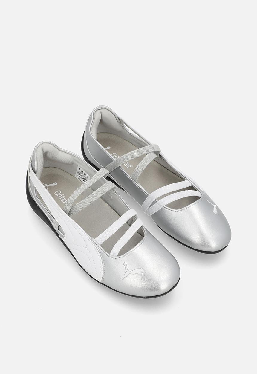 PUMA - Speedcat Ballet Metallic Wns - Silver- White