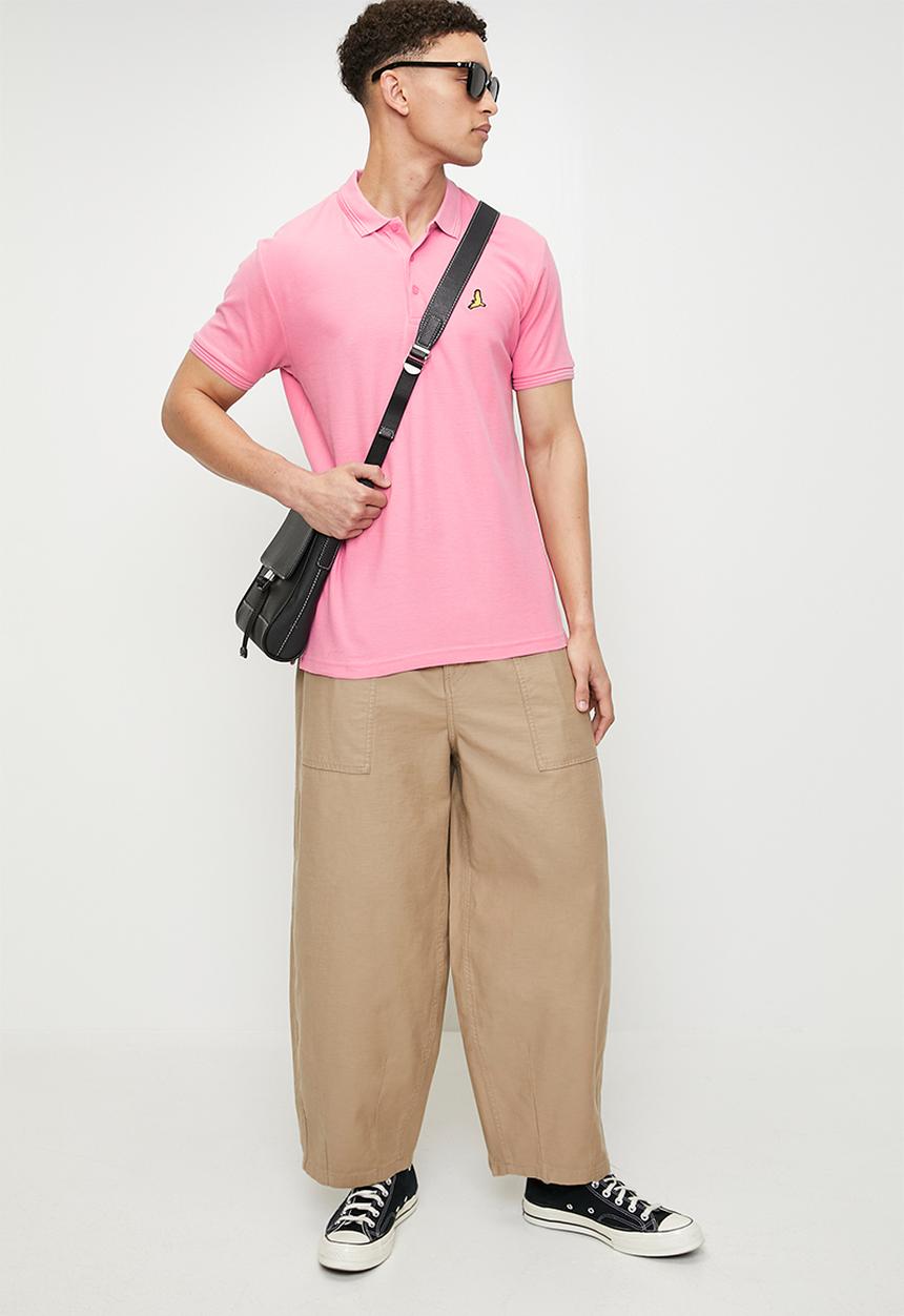 Brave Soul - Polo T-Shirts - Pink