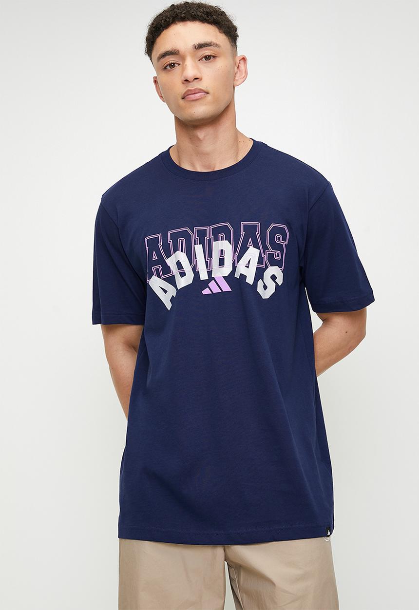 adidas Performance - M WNTR SHINE T - dark blue