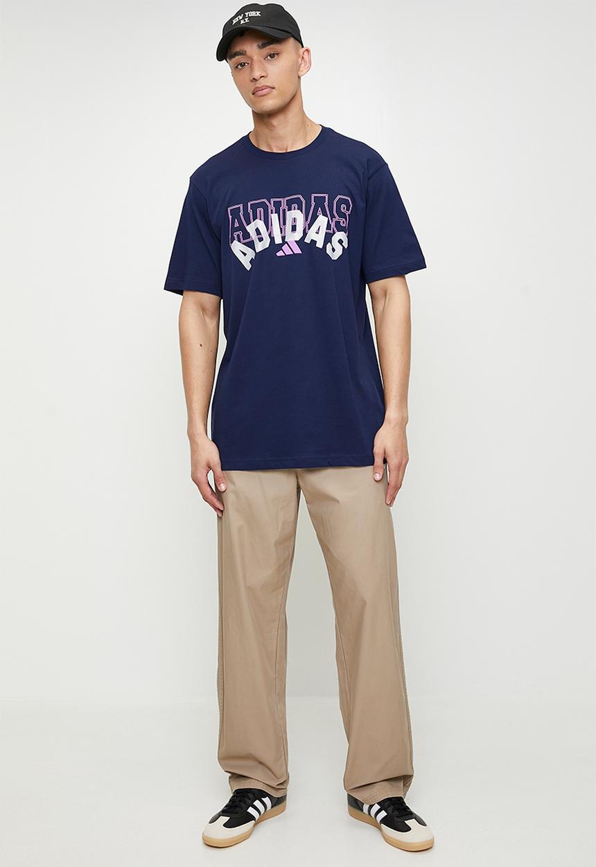 adidas Performance - M WNTR SHINE T - dark blue
