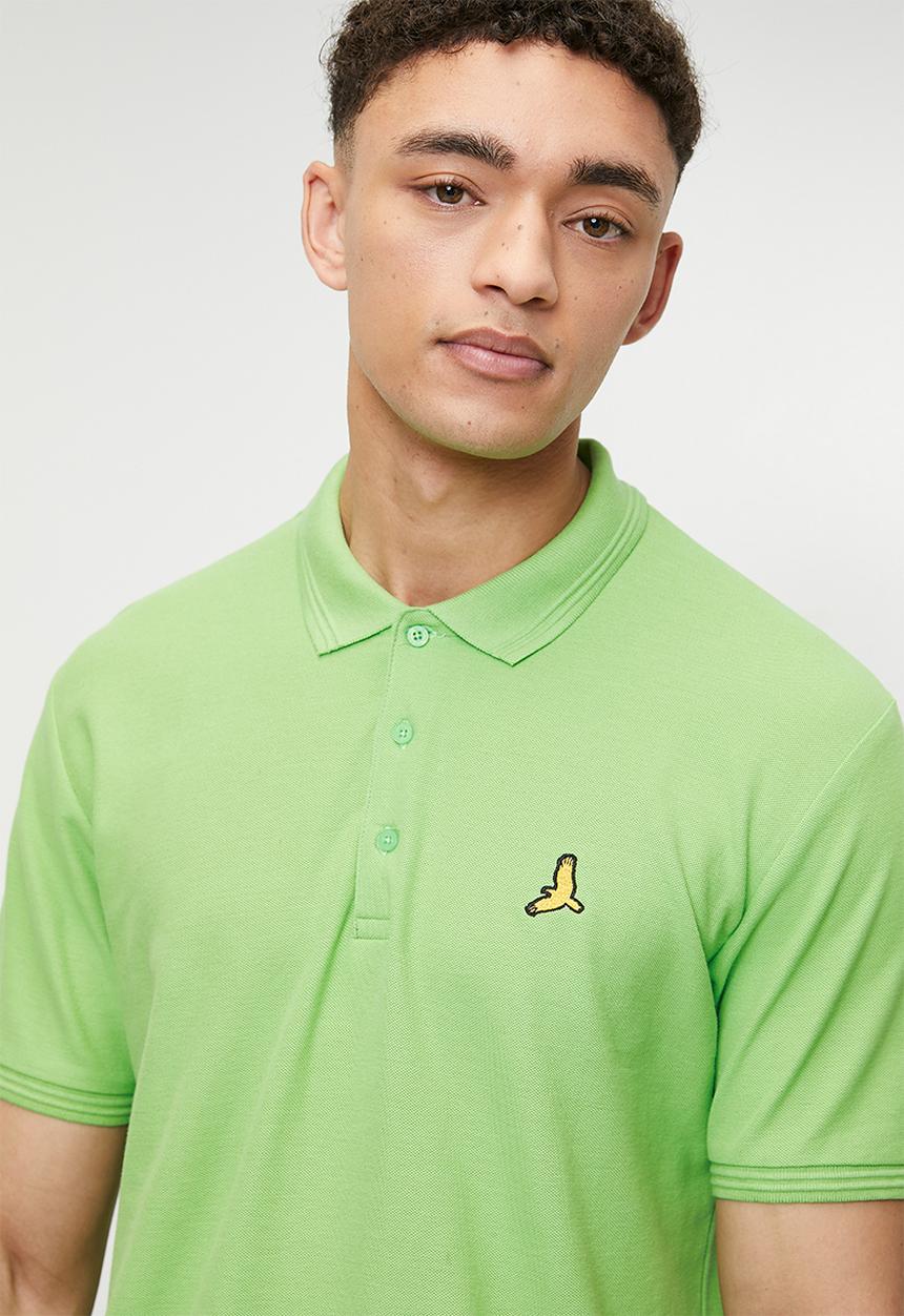 Brave Soul - Polo T-Shirts - Green