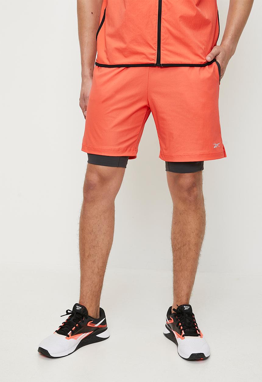 Reebok - Super Light Run Dual Short - Semi Orange Flare