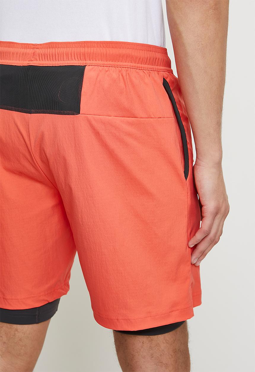 Reebok - Super Light Run Dual Short - Semi Orange Flare