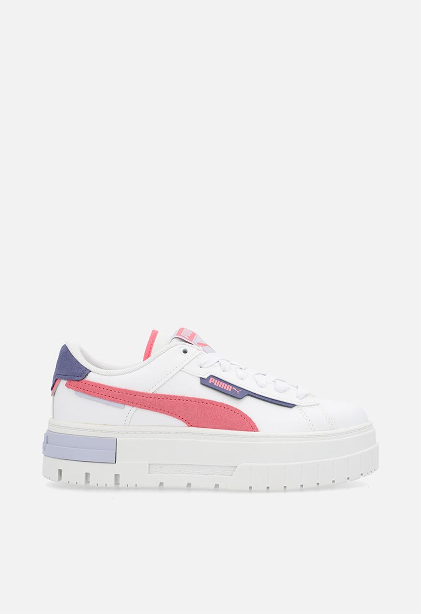 PUMA - Mayze Crashed Jr - Puma White/Magic Rose
