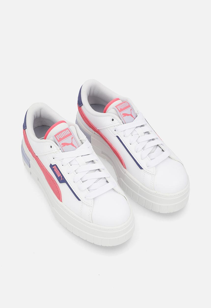 PUMA - Mayze Crashed Jr - Puma White/Magic Rose