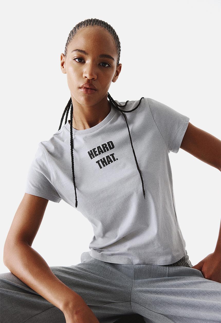 H&M - Printed t-shirt - grey,multi