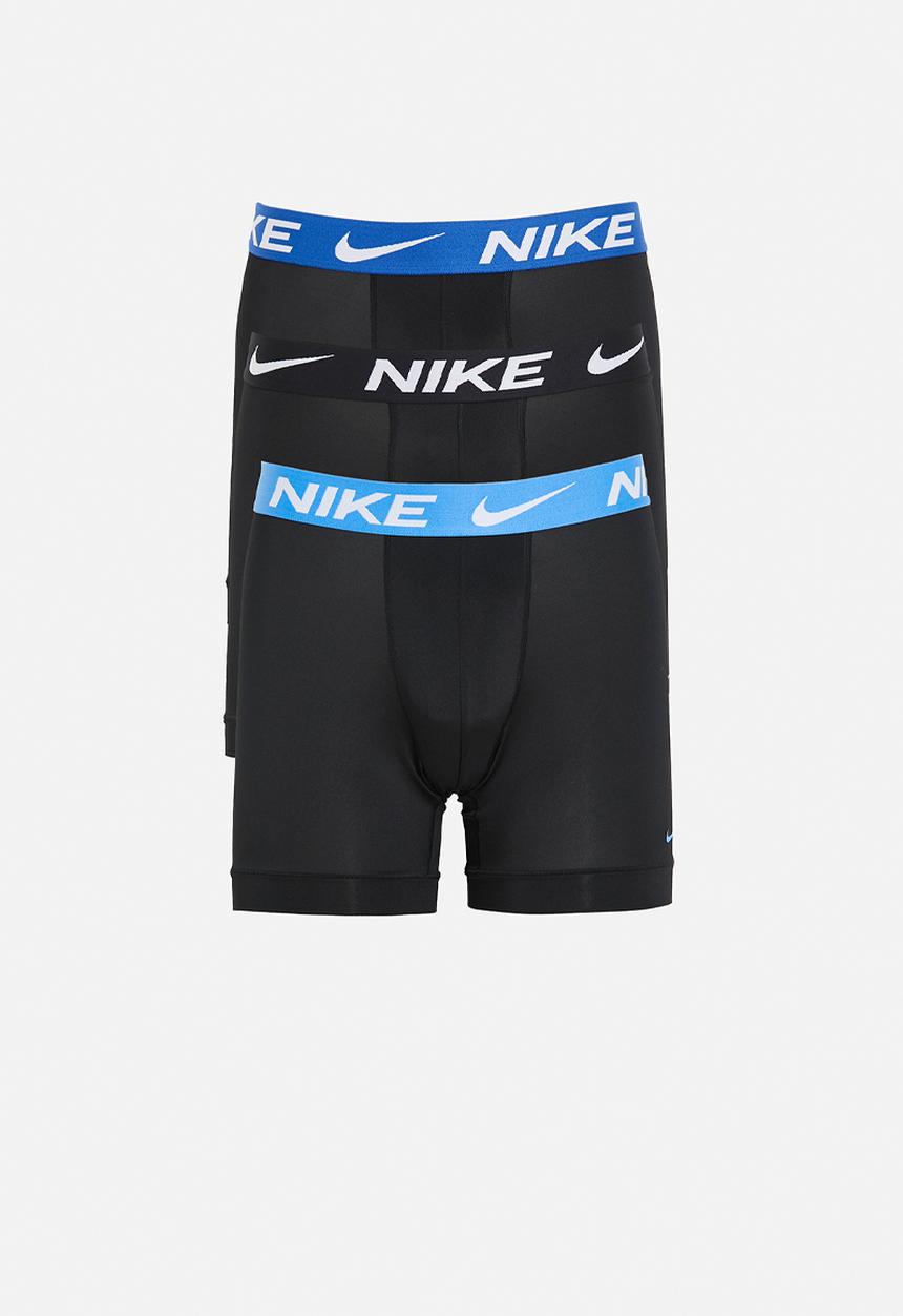 Nike - Dri-Fit Essential Micro Sport 3 Pack Boxer - Black/Game Royal/Uni Blue