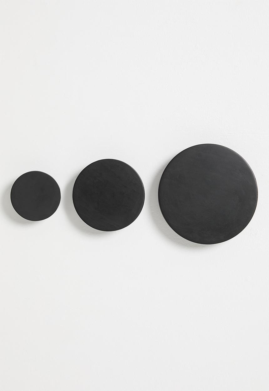 Sixth Floor - Dot Hook Set Of 3 - black