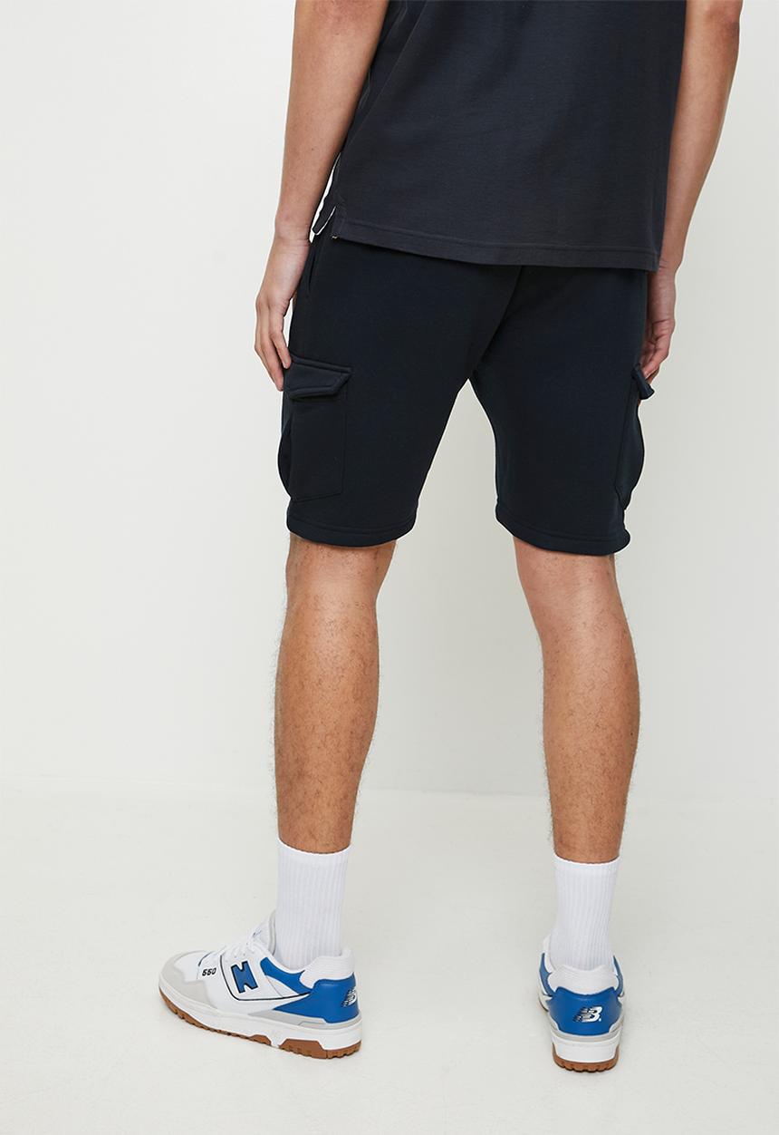 Brave Soul - Cargo Knit Shorts  - Navy
