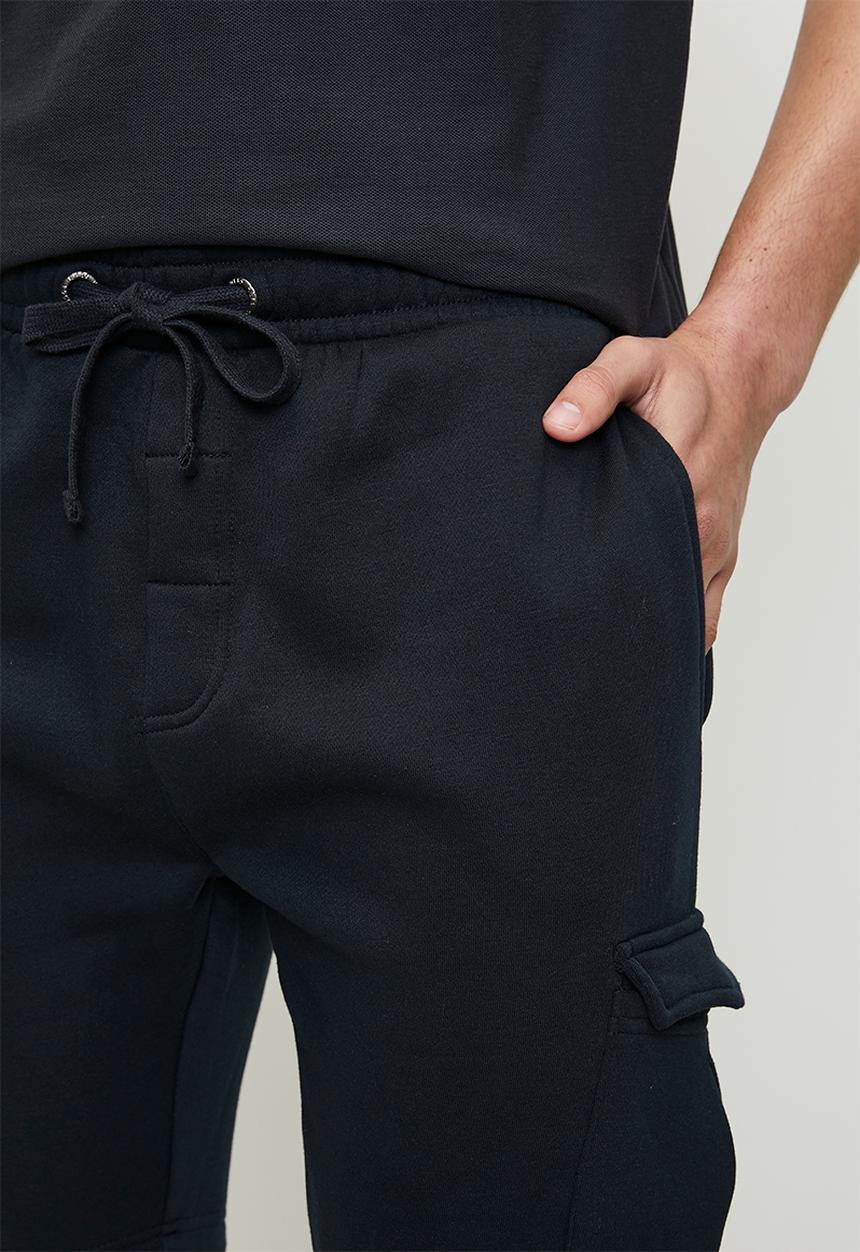 Brave Soul - Cargo Knit Shorts  - Navy