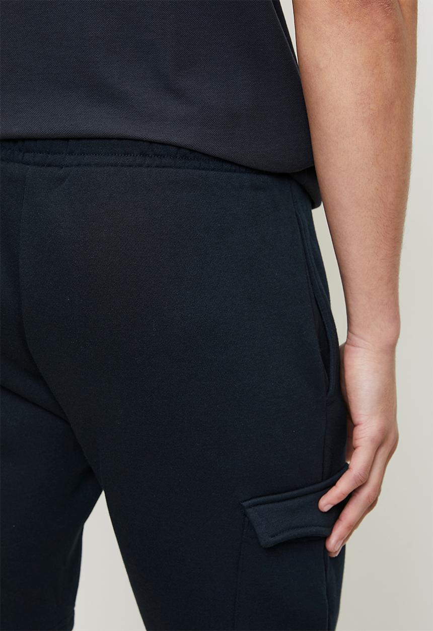 Brave Soul - Cargo Knit Shorts  - Navy