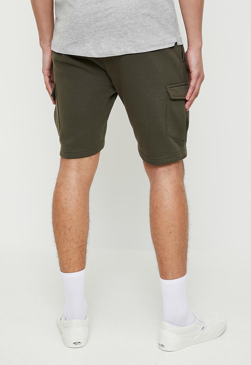 Brave Soul - Cargo Knit Shorts  - Khaki