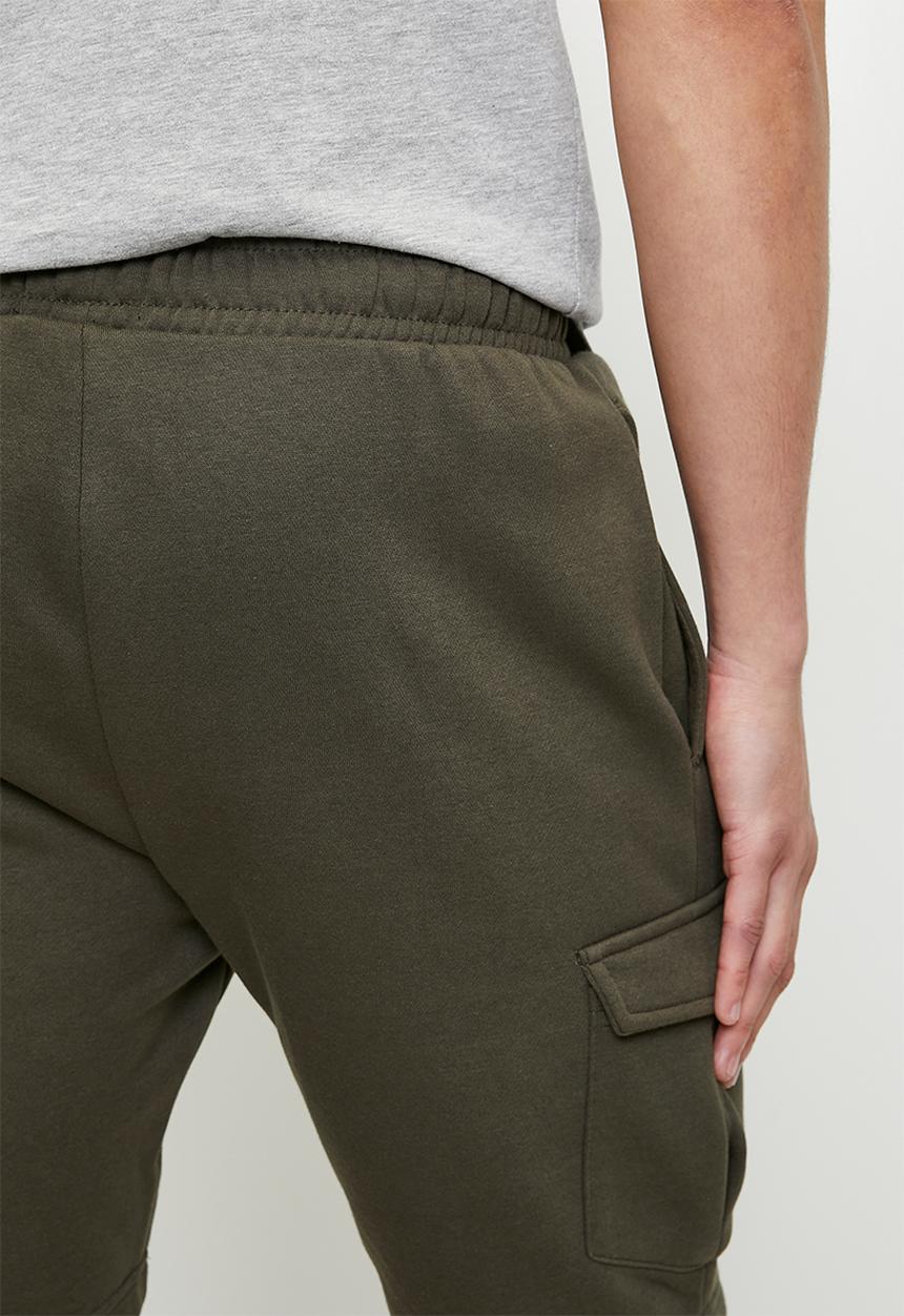 Brave Soul - Cargo Knit Shorts  - Khaki