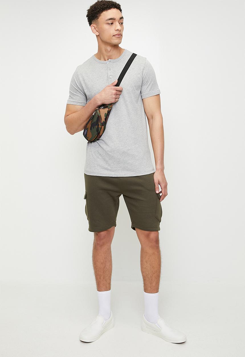 Brave Soul - Polo T-Shirts - Light Grey Marl