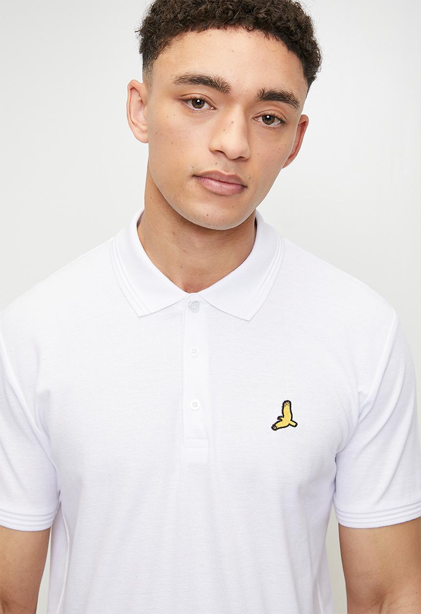 Brave Soul - Polo T-Shirts - White