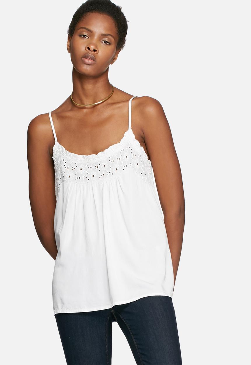 VILA - Saca anglaise cami