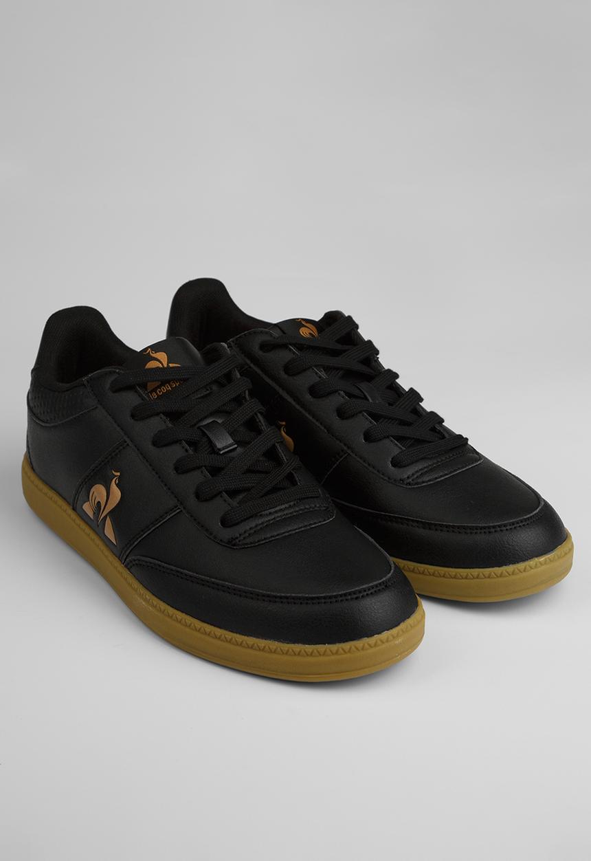 Le Coq Sportif - LCS Derby - black/gum