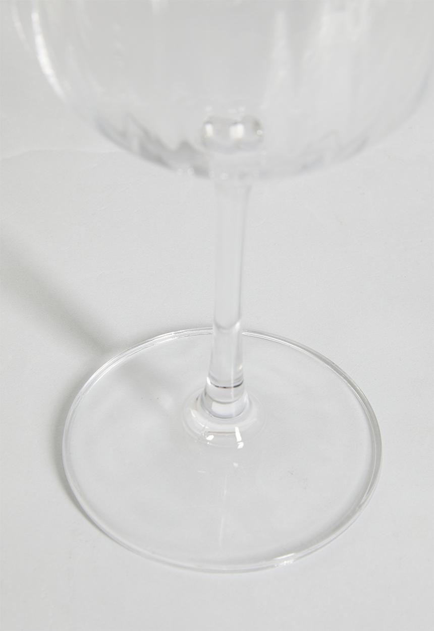 Excellent Houseware - Crystaline wine glass set of 4 - Clear